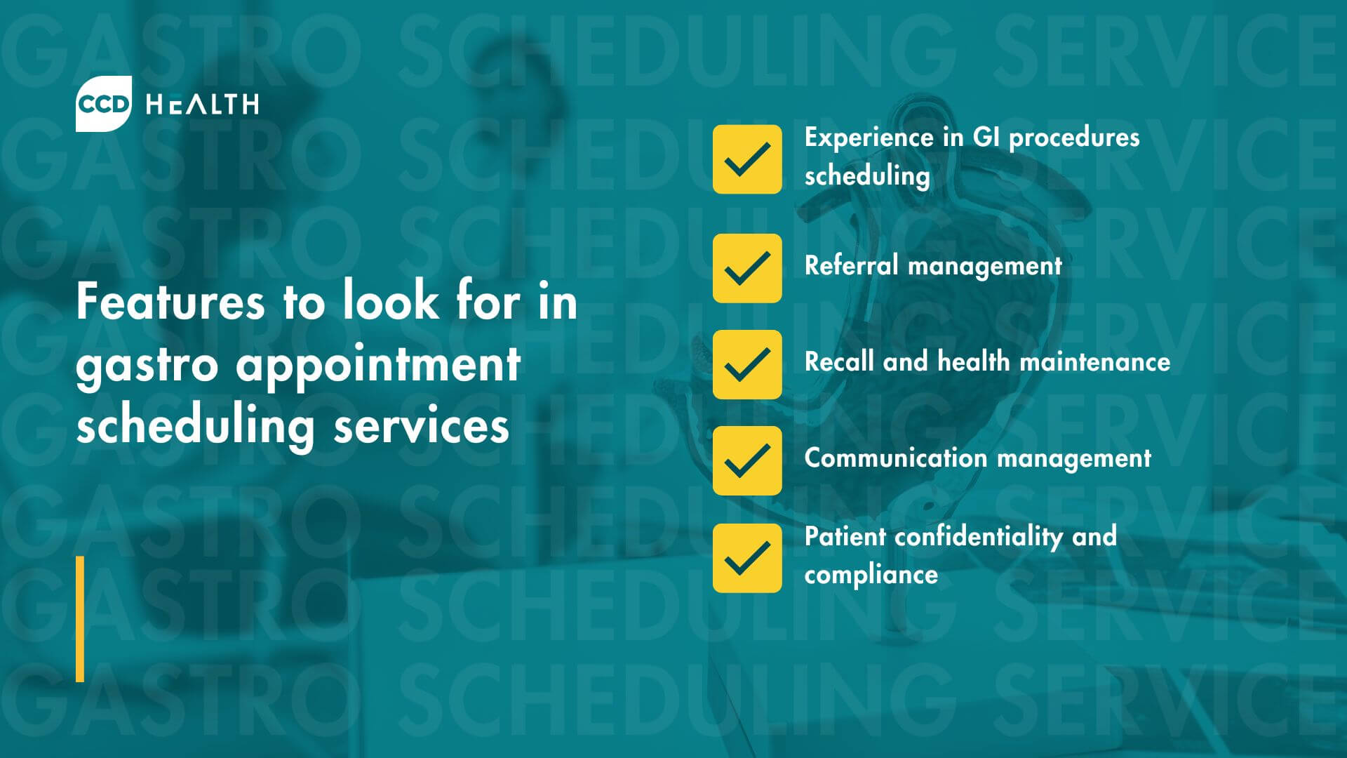 features to look for in a gastro-specialized call center service
